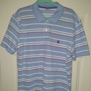 Brooks Brothers 1818 Original Fit Polo Shirt Men's sz Large